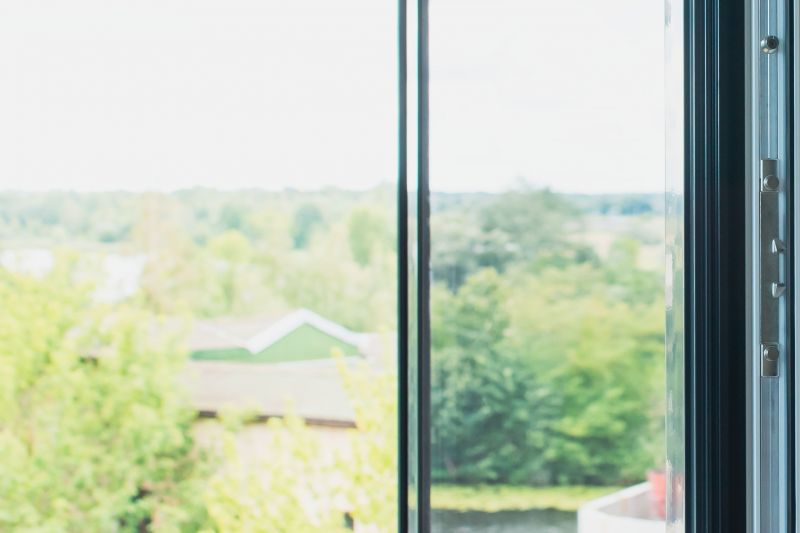 Modern Window Installation on Home Exterior